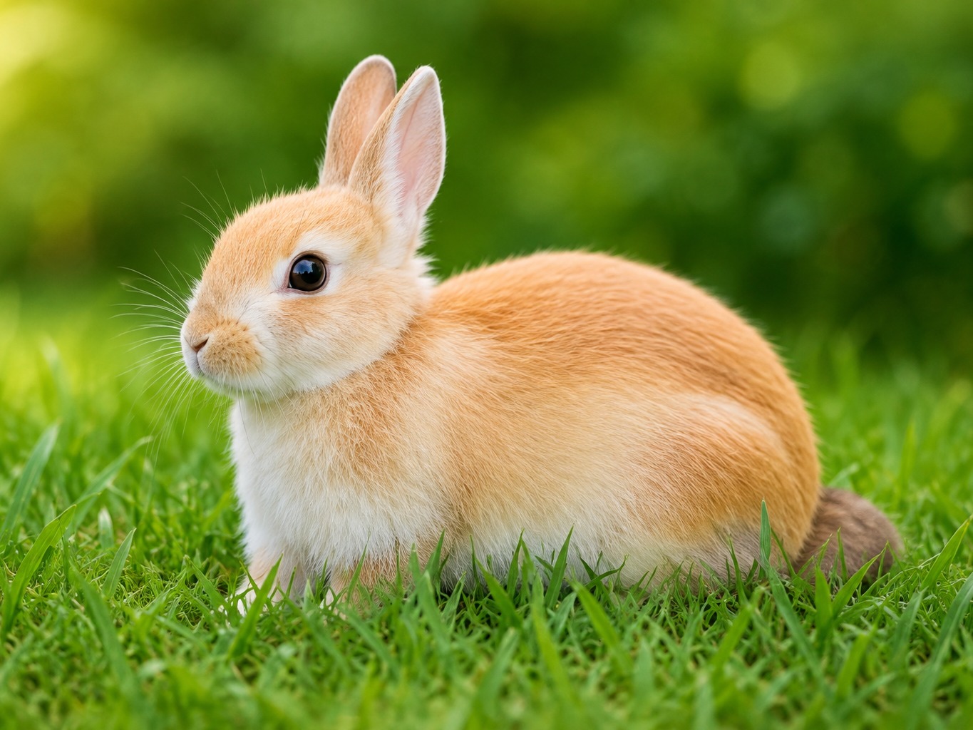Angora Rabbit Pair